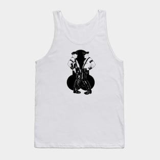 Leather men - light BG Tank Top